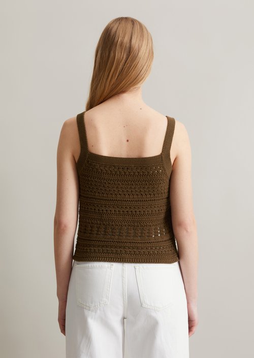 Knitted top regular — Melted Chocolate