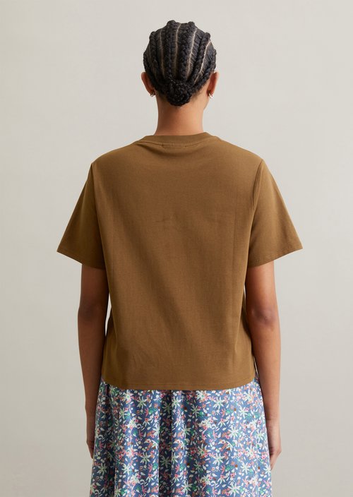 DfC T-Shirt relaxed — Melted Chocolate