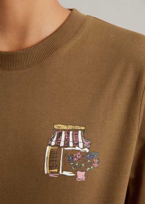 DfC T-Shirt relaxed — Melted Chocolate