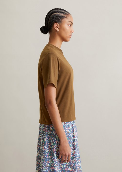DfC T-Shirt relaxed — Melted Chocolate