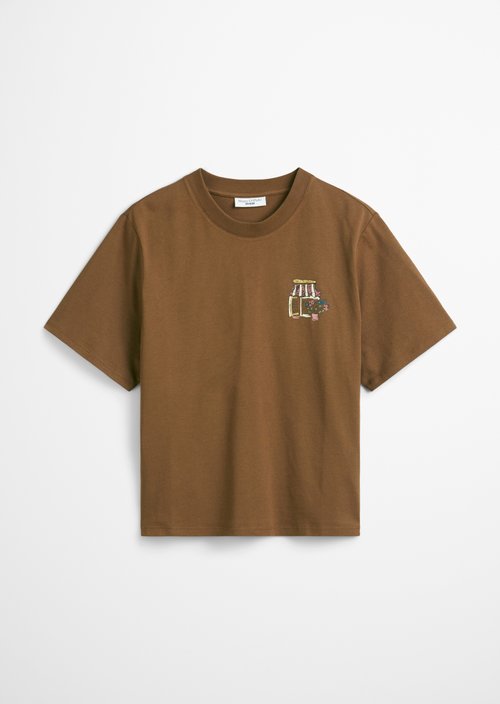 DfC T-Shirt relaxed — Melted Chocolate