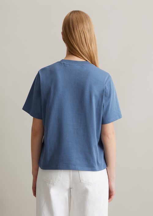 DfC T-Shirt relaxed — Cerulean Blue