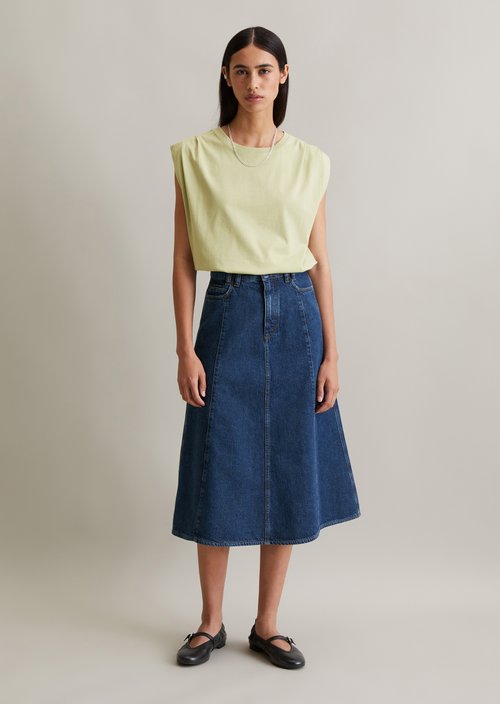 Relaxed T-shirt — Elm Green