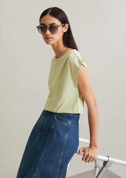 Relaxed T-shirt — Elm Green
