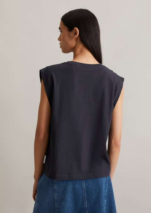 Relaxed T-shirt — Blue Depths