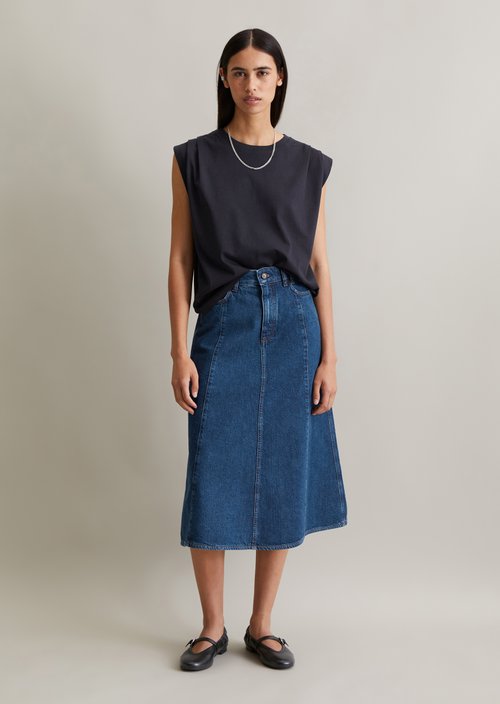 Relaxed T-shirt — Blue Depths