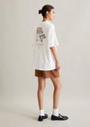 Marc O'Polo T-shirt oversized, Dames, wit, Xs, 100% Katoen