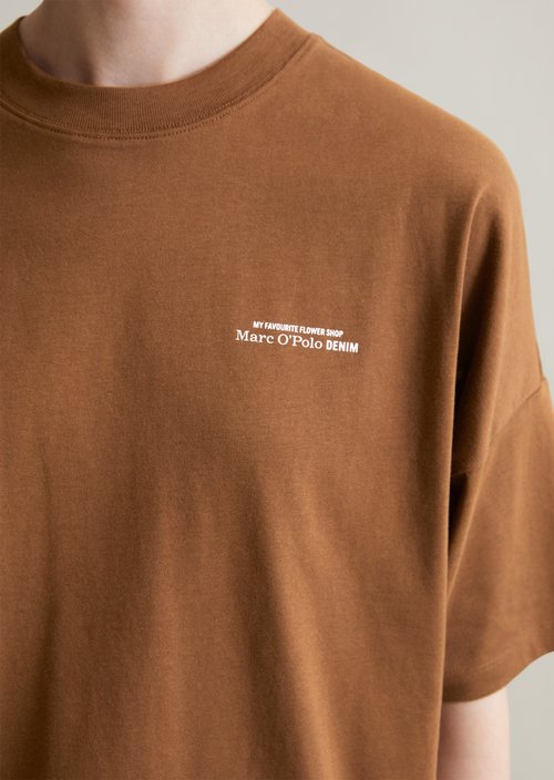 T-shirt oversized — Melted Chocolate
