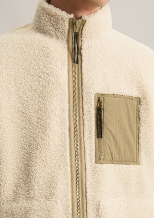 Teddy jacket regular — Dusty Field