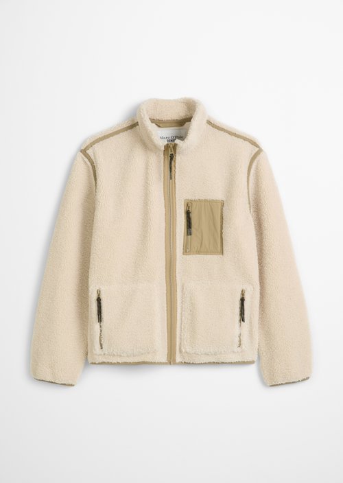 Teddy jacket regular — Dusty Field