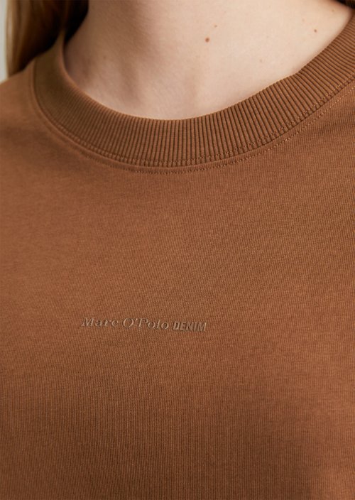 DfC T-shirt dress loose — Melted Chocolate