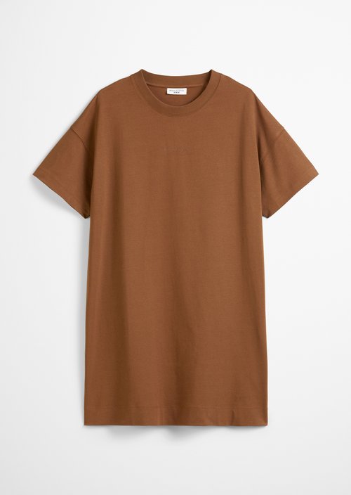 DfC T-shirt dress loose — Melted Chocolate