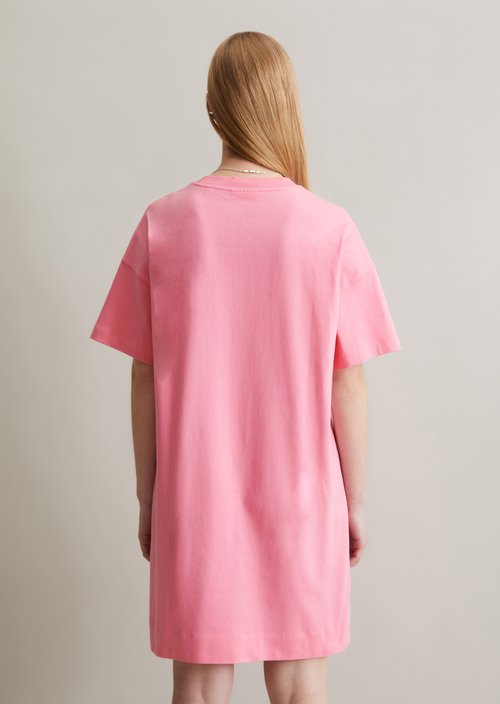 DfC T-shirt dress loose — Soft Pink