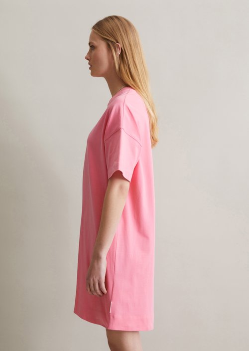 DfC T-shirt dress loose — Soft Pink