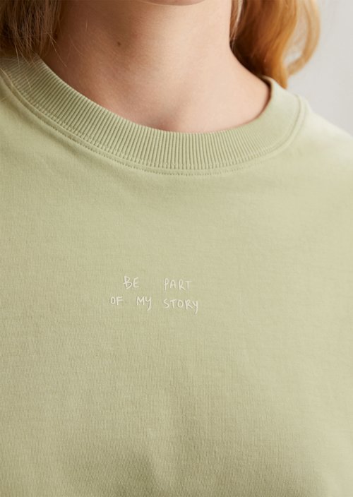 Basic relaxed T-shirt — Elm Green