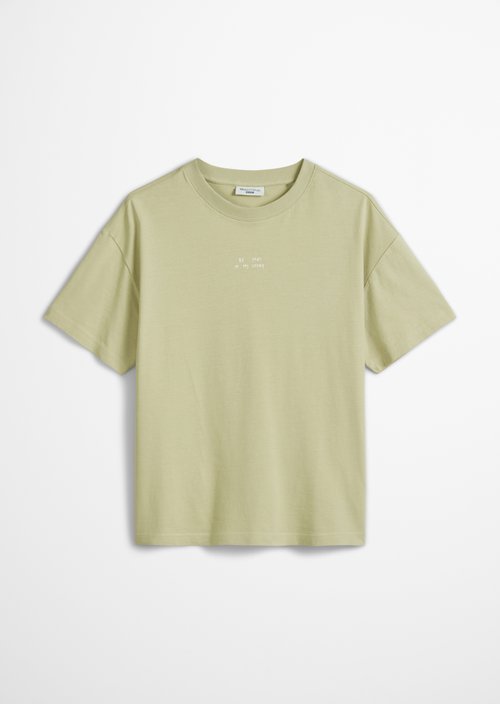 Basic relaxed T-shirt — Elm Green