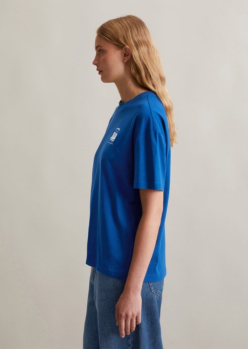 Basic relaxed T-shirt — True Blue