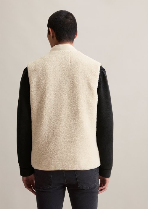 Teddy vest regular — Dusty Field