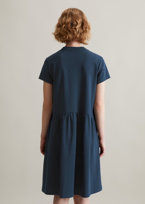 DfC jersey dress regular — Navy Teal