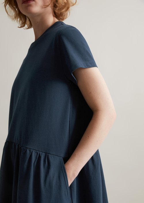 DfC jersey dress regular — Navy Teal