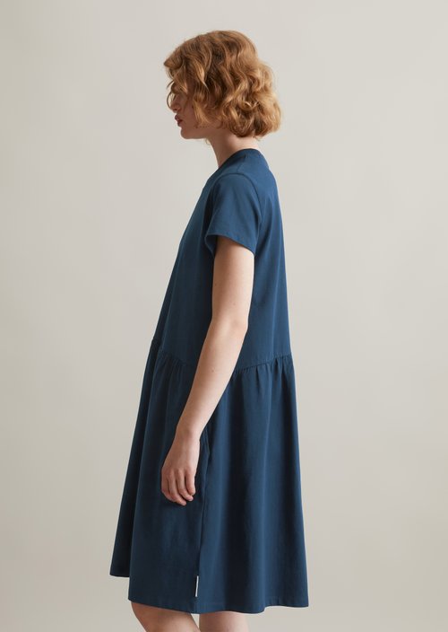 DfC jersey dress regular — Navy Teal