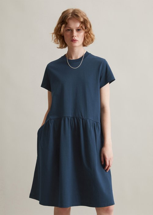 DfC jersey dress regular — Navy Teal