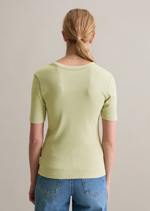T-shirt slim — Elm Green