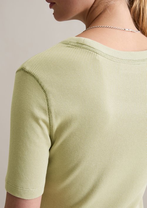 T-shirt slim — Elm Green