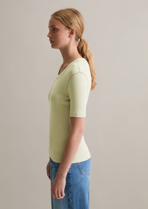 T-shirt slim — Elm Green