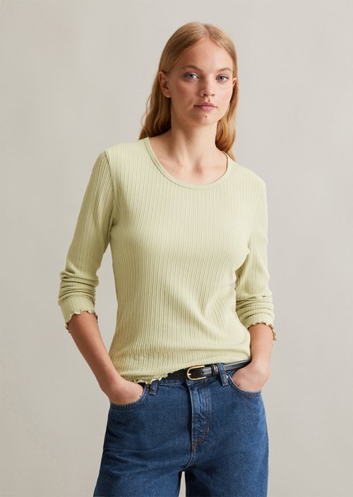 Longsleeve regular — Elm Green