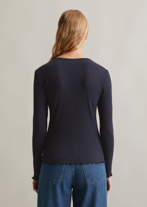 Longsleeve regular — Blue Depths