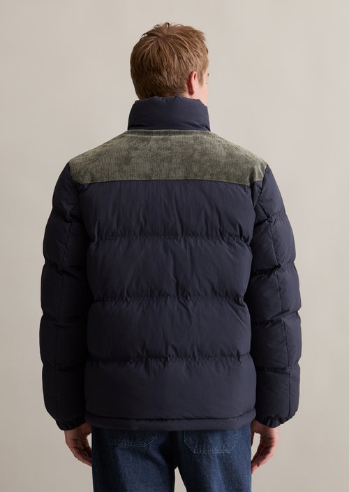 Quilted jacket regular — Blue Depths