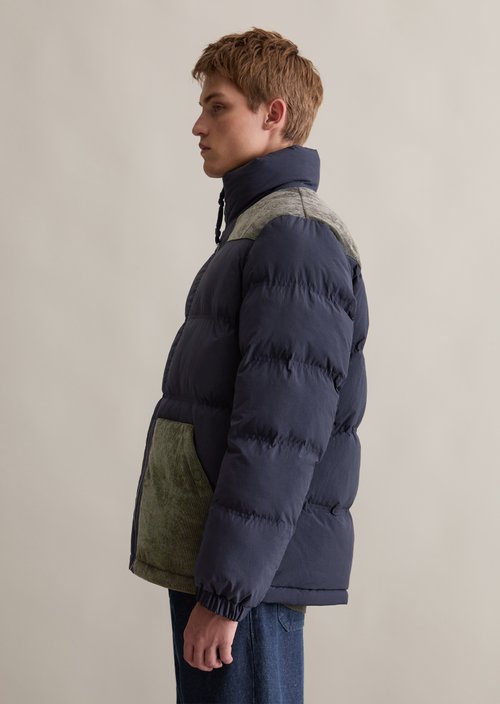 Quilted jacket regular — Blue Depths