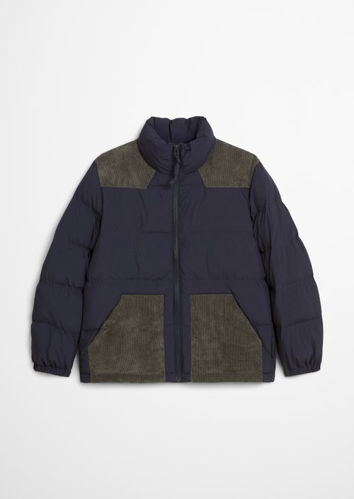 Quilted jacket regular — Blue Depths
