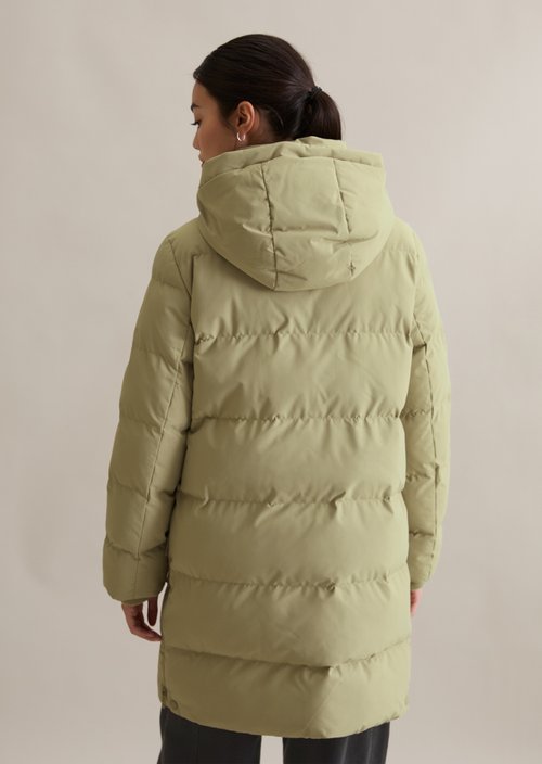 Puffer coat regular — Artichoke Leaf