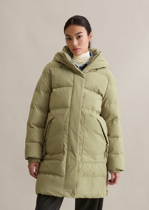 Puffer coat regular — Artichoke Leaf
