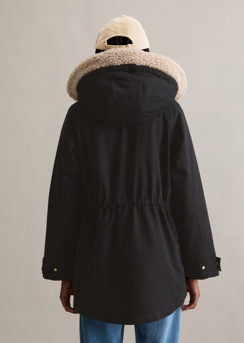 Outdoor jacket oversize — Black