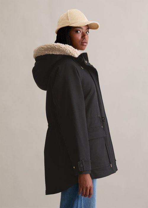 Outdoor jacket oversize — Black