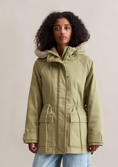 Outdoor jacket oversize — Artichoke Leaf