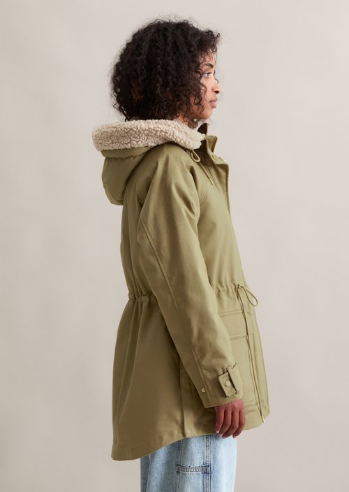 Outdoor jacket oversize — Artichoke Leaf