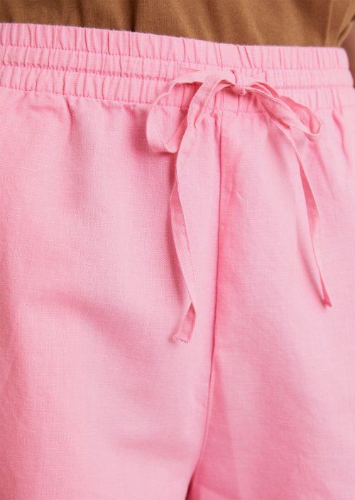 Slip-on shorts relaxed — Soft Pink