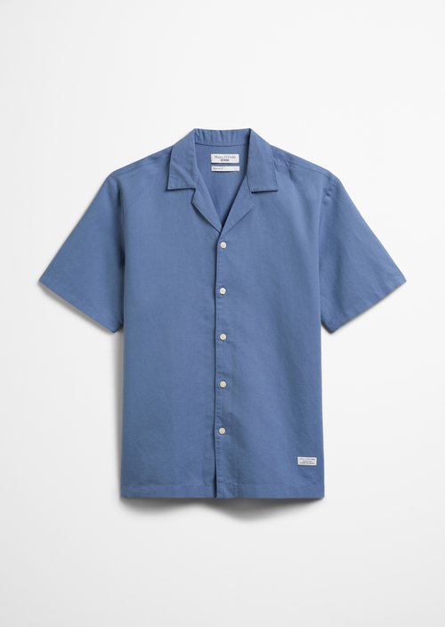 Regular short-sleeved shirt — Cerulean Blue