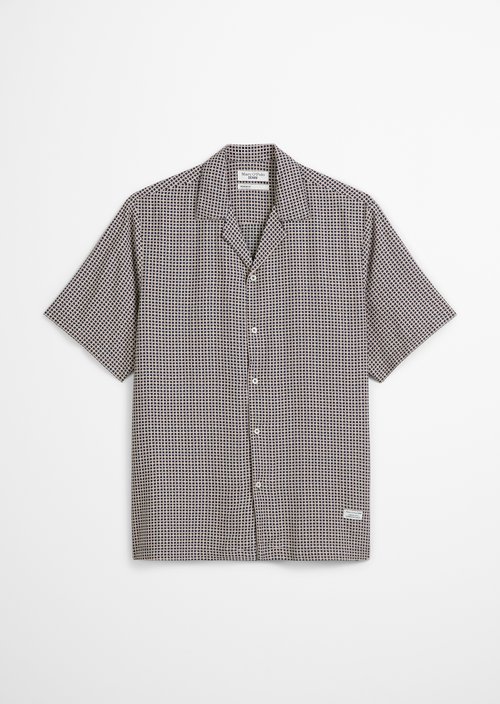 Regular short-sleeved shirt — Dark Blue