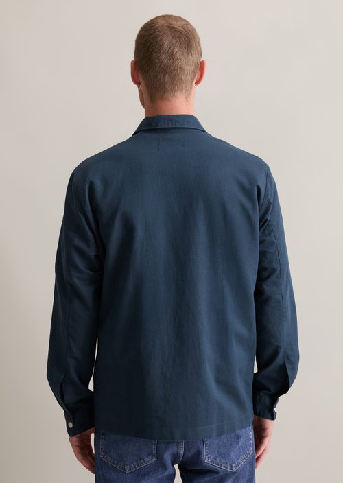 Relaxed shirt — Azurite