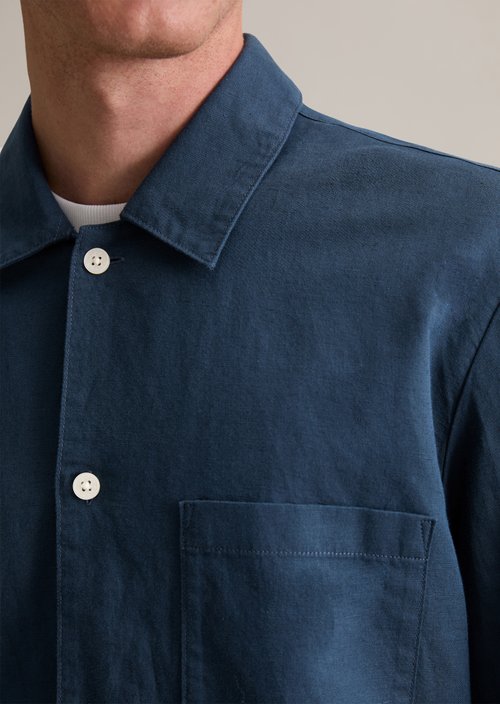 Relaxed shirt — Azurite