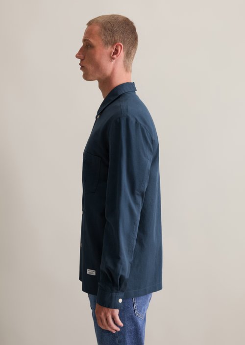 Relaxed shirt — Azurite