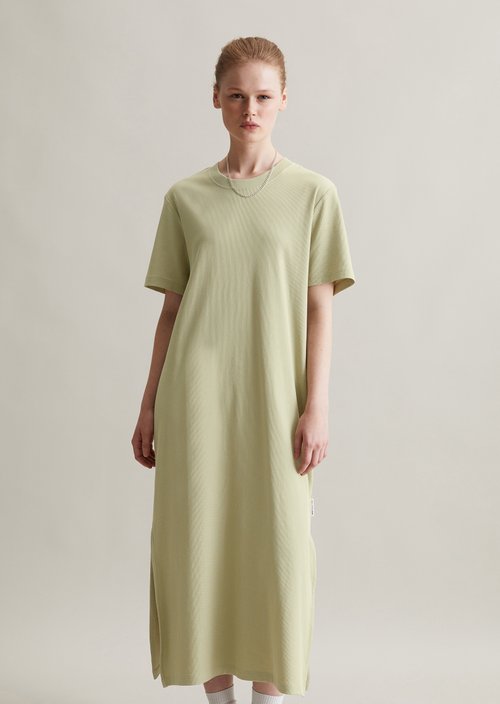 DfC jersey dress relaxed — Elm Green
