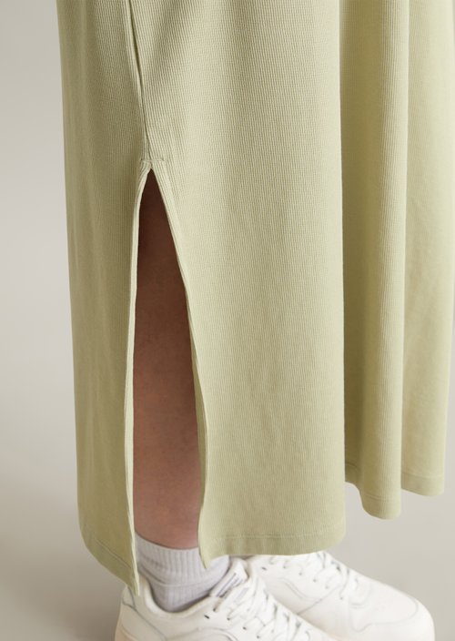 DfC jersey dress relaxed — Elm Green
