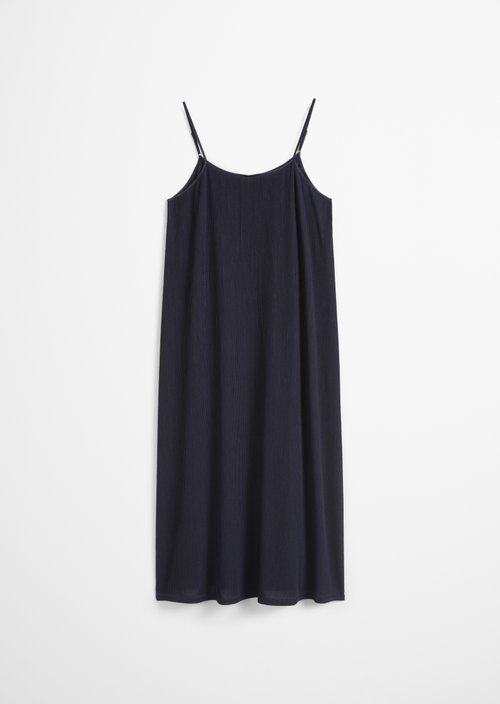 Spaghetti strap dress flared — Blue Depths
