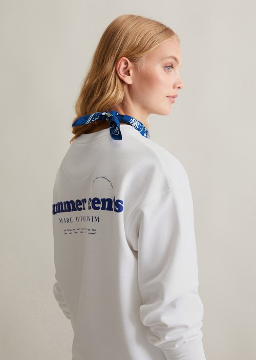 Oversize sweatshirt — White
